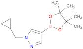 1H-Pyrazole, 1-(cyclopropylmethyl)-4-(4,4,5,5-tetramethyl-1,3,2-dioxaborolan-2-yl)-