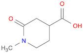 4-Piperidinecarboxylic acid, 1-methyl-2-oxo-