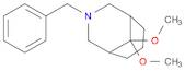 3-Azabicyclo[3.3.1]nonane, 9,9-dimethoxy-3-(phenylmethyl)-