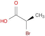 Propanoic acid, 2-bromo-, (2R)-