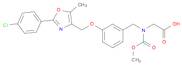 Glycine, N-[[3-[[2-(4-chlorophenyl)-5-methyl-4-oxazolyl]methoxy]phenyl]methyl]-N-(methoxycarbonyl)-