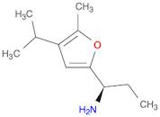 2-Furanmethanamine, α-ethyl-5-methyl-4-(1-methylethyl)-, (αR)-