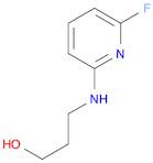 1-Propanol, 3-[(6-fluoro-2-pyridinyl)amino]-