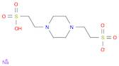 1,4-Piperazinediethanesulfonic acid, sodium salt (1:1)