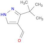 1H-Pyrazole-4-carboxaldehyde, 3-(1,1-dimethylethyl)-