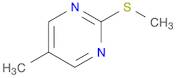 Pyrimidine, 5-methyl-2-(methylthio)-