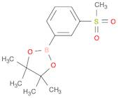 1,3,2-Dioxaborolane, 4,4,5,5-tetramethyl-2-[3-(methylsulfonyl)phenyl]-