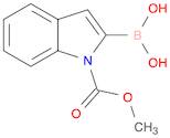 1H-Indole-1-carboxylic acid, 2-borono-, 1-methyl ester