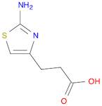 4-Thiazolepropanoic acid, 2-amino-