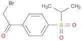 Ethanone, 2-bromo-1-[4-[(1-methylethyl)sulfonyl]phenyl]-