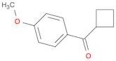 Methanone, cyclobutyl(4-methoxyphenyl)-