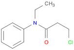 Propanamide, 3-chloro-N-ethyl-N-phenyl-