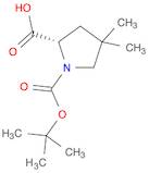 1,2-Pyrrolidinedicarboxylic acid, 4,4-dimethyl-, 1-(1,1-dimethylethyl) ester, (2S)-