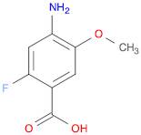 Benzoic acid, 4-amino-2-fluoro-5-methoxy-
