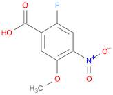 Benzoic acid, 2-fluoro-5-methoxy-4-nitro-
