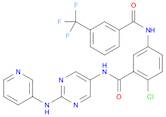 BenzaMide, 2-chloro-N-[2-(3-pyridinylaMino)-5-pyriMidinyl]-5-[[3-(trifluoroMethyl)benzoyl]aMino]-
