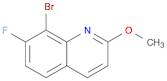Quinoline, 8-bromo-7-fluoro-2-methoxy-