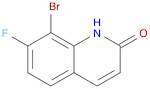 2(1H)-Quinolinone, 8-bromo-7-fluoro-
