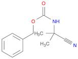 Carbamic acid, N-(1-cyano-1-methylethyl)-, phenylmethyl ester