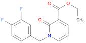 3-Pyridinecarboxylic acid, 1-[(3,4-difluorophenyl)methyl]-1,2-dihydro-2-oxo-, ethyl ester