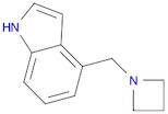 1H-Indole, 4-(1-azetidinylmethyl)-