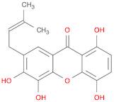 9H-Xanthen-9-one, 1,4,5,6-tetrahydroxy-7-(3-methyl-2-buten-1-yl)-