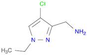 1H-Pyrazole-3-methanamine, 4-chloro-1-ethyl-