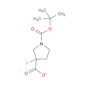 1,3-Pyrrolidinedicarboxylic acid, 3-fluoro-, 1-(1,1-dimethylethyl) ester