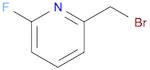 Pyridine, 2-(bromomethyl)-6-fluoro-