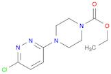 1-Piperazinecarboxylic acid, 4-(6-chloro-3-pyridazinyl)-, ethyl ester