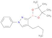 1H-Pyrazole, 4-butyl-1-phenyl-3-(4,4,5,5-tetramethyl-1,3,2-dioxaborolan-2-yl)-