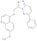 Quinoline, 7-methoxy-4-[(6-phenyl-1,2,4-triazolo[4,3-b]pyridazin-3-yl)methoxy]-