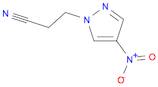 1H-Pyrazole-1-propanenitrile, 4-nitro-