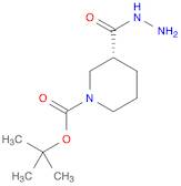 1,3-Piperidinedicarboxylic acid, 1-(1,1-dimethylethyl) ester, 3-hydrazide, (3R)-