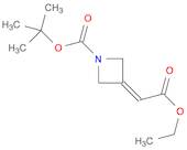 1-Azetidinecarboxylic acid, 3-(2-ethoxy-2-oxoethylidene)-, 1,1-dimethylethyl ester