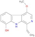 9H-Pyrido[3,4-b]indol-8-ol, 1-ethenyl-4-methoxy-