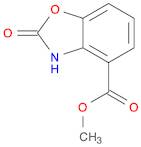 4-Benzoxazolecarboxylic acid, 2,3-dihydro-2-oxo-, methyl ester