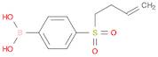 Boronic acid, B-[4-(3-buten-1-ylsulfonyl)phenyl]-