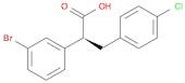 Benzenepropanoic acid, α-(3-bromophenyl)-4-chloro-, (αS)-