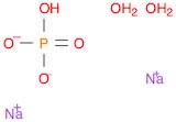 Phosphoric acid, disodium salt, dihydrate (8CI,9CI)