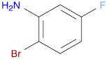 Benzenamine, 2-bromo-5-fluoro-