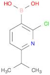 Boronic acid, B-[2-chloro-6-(1-methylethyl)-3-pyridinyl]-