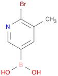 Boronic acid, B-(6-bromo-5-methyl-3-pyridinyl)-