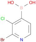 Boronic acid, B-(2-bromo-3-chloro-4-pyridinyl)-