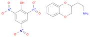 1,4-Benzodioxin-2-ethanamine, 2,3-dihydro-, compd. with 2,4,6-trinitrophenol (1:1)