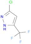 1H-Pyrazole, 3-chloro-5-(trifluoromethyl)-