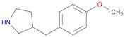 Pyrrolidine, 3-[(4-methoxyphenyl)methyl]-
