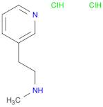 3-Pyridineethanamine, N-methyl-, hydrochloride (1:2)