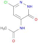 Acetamide, N-(6-chloro-2,3-dihydro-3-oxo-4-pyridazinyl)-