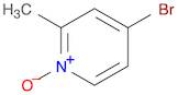 Pyridine, 4-bromo-2-methyl-, 1-oxide